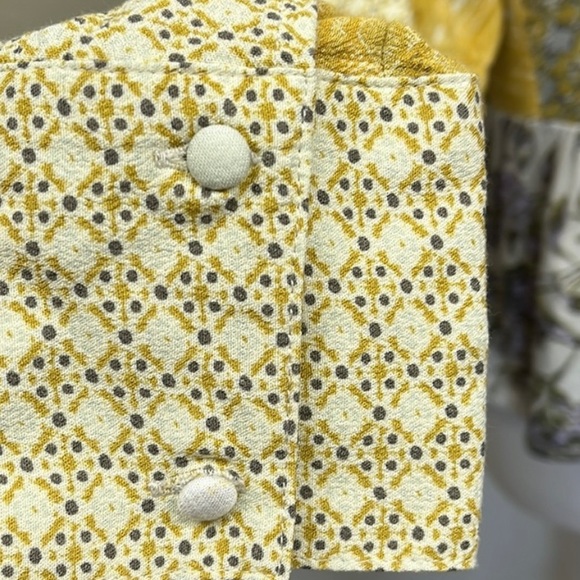 FREE PEOPLE Aloha State of Mind Peplum Blouse - Picture 9 of 11